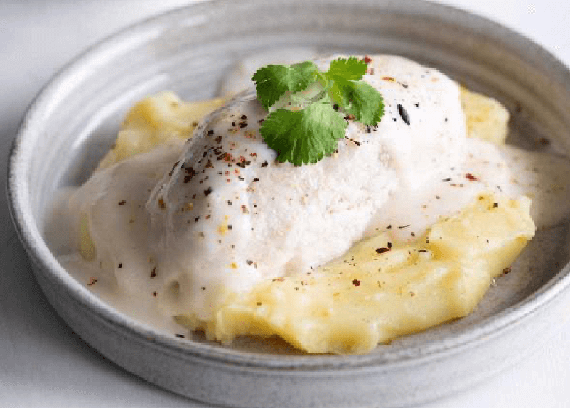 Котлета куриная с картофельным пюре