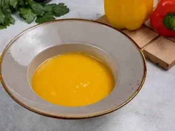Рисовый суп-пюре с овощами